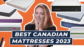 Best Canadian Mattresses 2023  Our Top 8 Canadian Bed Picks [upl. by Edbert]