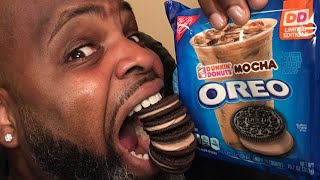 DUNKIN DONUTS MOCHA OREOS w DAYM DROPS GEM [upl. by Risley]