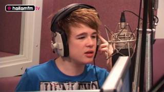 Eoghan Quigg interviewed live on Hallam FM [upl. by Farika241]