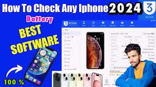 How to Check iPhone Full Details 3utools  3utools iPhones Full Check 2024 [upl. by Uriel]