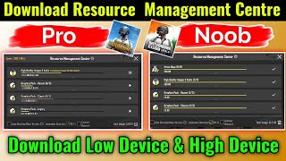 BGMIPubg Resource Pack Download करने से क्या होता है  Low and High Device Resource Pack Download [upl. by Paske368]