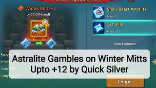 Lords Mobile  Astralite Gambles on Mitts by Quik Silver [upl. by Ulund]