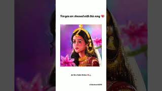 sahaj swabhav paryo naval kishori💗Radha Rani 🙏obsessed with this song Jai Shree Radha Krishna💗 [upl. by Nwahsear]