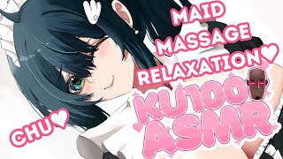 【HQ ASMRKU100】Oneesan Maids Relaxation Course For Deep Sleep Deep VoiceSoundproof Booth [upl. by Bast]