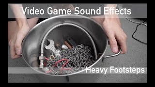 VIDEO GAME SOUND EFFECTS  Heavy Footsteps EldestSouls [upl. by Adlay]