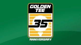 GoldenTee 35th Anniversary  Celebration Attract Mode Video [upl. by Ogren]