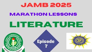 Literature in English Marathon Lessons JAMB Online Lessons Post UTME Online Lessons [upl. by Neela]