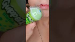 ASMR Satisfying Eating Boba Gummies 🧋asmr gummies youtubechamps [upl. by Nnylarak]