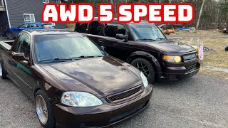 AWD Manual Swap Honda Element SC Major Problem Part 2 [upl. by Lezlie]