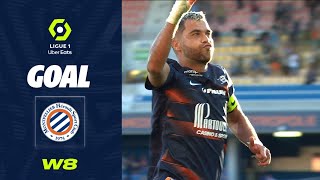 Goal Téji SAVANIER 90 5 pen  MHSC MONTPELLIER HÉRAULT SC  RC STRASBOURG ALSACE 21 2223 [upl. by Noraj261]