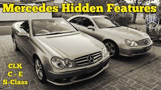 Mercedes Tips Tricks and Hidden Features C E CLK SClass [upl. by Euqinimod159]