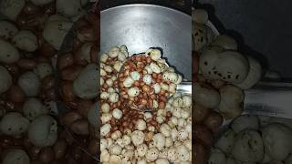 Navratri Vrat Special Crispy Moongfali Makhana  navratri navratrispecial [upl. by Mullane921]