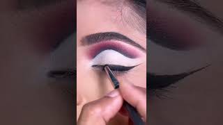 cut crease eye makeup eyeshadowtoturial eyesmakeup makeup eyesmakeup [upl. by Synn]