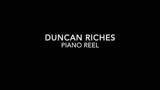 Duncan Riches  Piano Reel [upl. by Kester922]