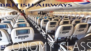 British Airways ECONOMY London to DohaBoeing 777200 [upl. by O'Neil]