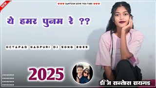 2025 Nagpuri Dj Remix Song 🌿Ye Hamar Punam re🌿 Dj New Octapad Nagpuri Remix 2025 SK [upl. by Ahsenad]