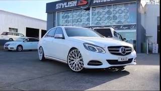 Mercedes E250 fitted with Zenetti Drohne l Stylish Wheels [upl. by Curhan194]