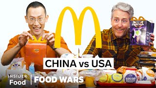 US vs China McDonald’s  Food Wars  Insider Food [upl. by Goodill]