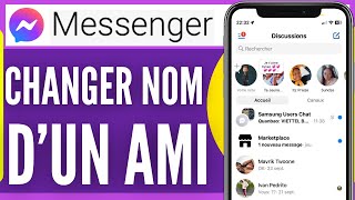 Comment Changer Le Nom Dun Ami Sur Messenger  En 2025 [upl. by Adigun458]