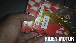 UNBOXING PEMUNDUR SHOCK MIO NUI RACING [upl. by Nylyahs497]