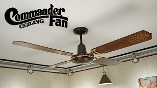 Commander Angel Ceiling Fan  1080p HD Remake [upl. by Yorker]