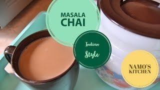 Indian Style Masala Chai  spicy Masala Chai  Easy Masala Chai  Chai Recipe [upl. by Einnaej]