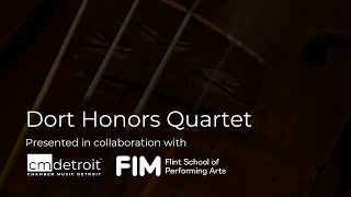 CMDetroit preconcert by Dort Honors Quartet from FIM [upl. by Romona]