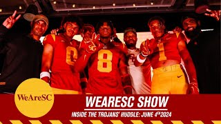 Inside the Trojans Huddle Recruiting weekend USC scheduling and Ten Questions [upl. by Argyres]