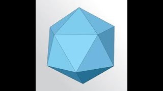 Making of icosahedron in solidedge [upl. by Anitnuahs772]