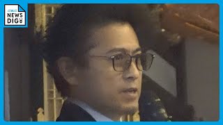 元TOKIO山口達也さん アルコール依存症に苦しんだ自身の経験を講演「悩みがあっても一人で抱え込まず、誰かを頼って」 [upl. by Nal]