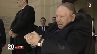 Algérie  Abdelaziz Bouteflika renonce à un 5e mandat [upl. by Aiseneg]