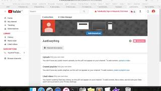 How to delete a youtube channel without deleting google account or other channels 2017 Part 1 [upl. by Natasha944]