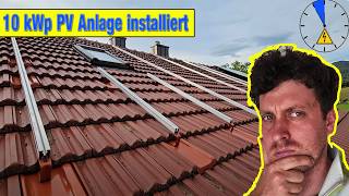 10 kW PV Anlage installieren mit 8 kWh Speicher [upl. by Ashbaugh154]