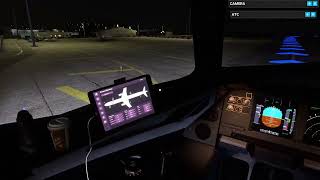 Night Flight Gibraltar Airport to Majorca Airport in an AIRBUS A321Neo Microsoft Flight Simulator [upl. by Aicnelav]