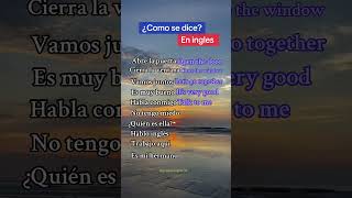 Palabras en ingles ingles inglesfacil inglesrapido inglesonline inglesamericano [upl. by Siugram]