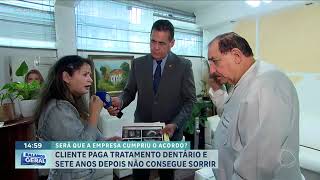 Empresa cumpre acordo e cliente resolve problemas dentários [upl. by Courtland359]