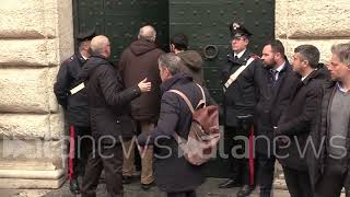 Astorre la commozione dei colleghi e amici del senatore [upl. by Eiramanna290]