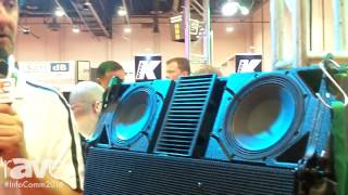 InfoComm 2016 Alcons Audio Launches LR18 With ProRibbon Technology [upl. by Acisseg]