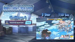 Blue Archive Global  Decagrammaton Challenge 5 150 Sec Clear [upl. by Croix]