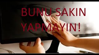 Hanımlar televizyonunuza bunu kesinlikle yapmayın [upl. by Nitniuq485]