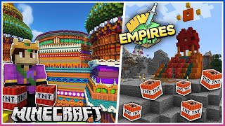 TNT Traps amp Mega Base Almost Done  Empires SMP  Ep23 117 Survival [upl. by Nolyaj]