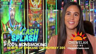 CHEWELAH CASINO CASH SPLASH  JUNE 2021 30 SEC TV AD [upl. by Leksehc]