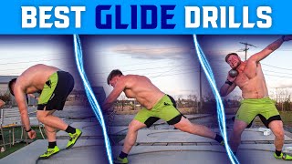 Drill Progression Series For Glide Shot Put [upl. by Hammer]