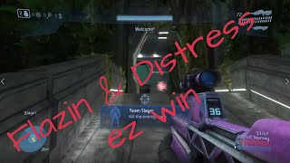 Flazin amp Distress get ABSOLUTELY DESTROYED in Halo 3 50 high dubs MUST WATCH Toonice raging included [upl. by Notnad]