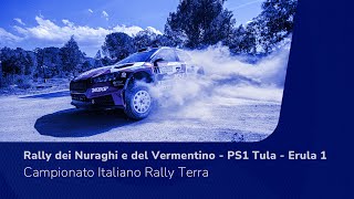 CIRT  Rally dei Nuraghi e del Vermentino  PS1 Tula  Erula 1 [upl. by Abita]