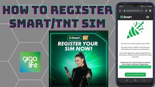 How to register smartTNT sim card [upl. by Anilag408]