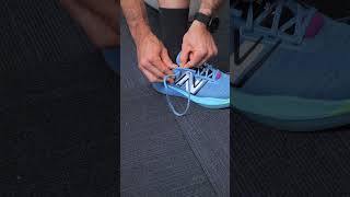 How To Tie A Runners Knot  shorts runningtips running [upl. by Lednyc]