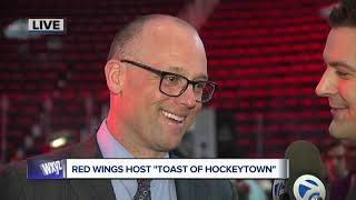 Jeff Blashill talks Red Wings quotToast of Hockeytownquot [upl. by Drews]