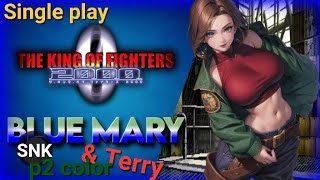 KOF 2000 lets play Single play as Mary Terry Bogard [upl. by Antoinette772]