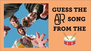 Guess The AJR Song From The Drums [upl. by Nashbar]